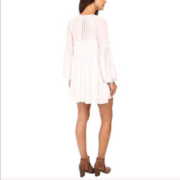 SHOW ME YOUR MUMU / Sienna Swing white Tunic Dress - Picture 3 of 7